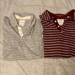 2 Billy Reid Size Medium Polos